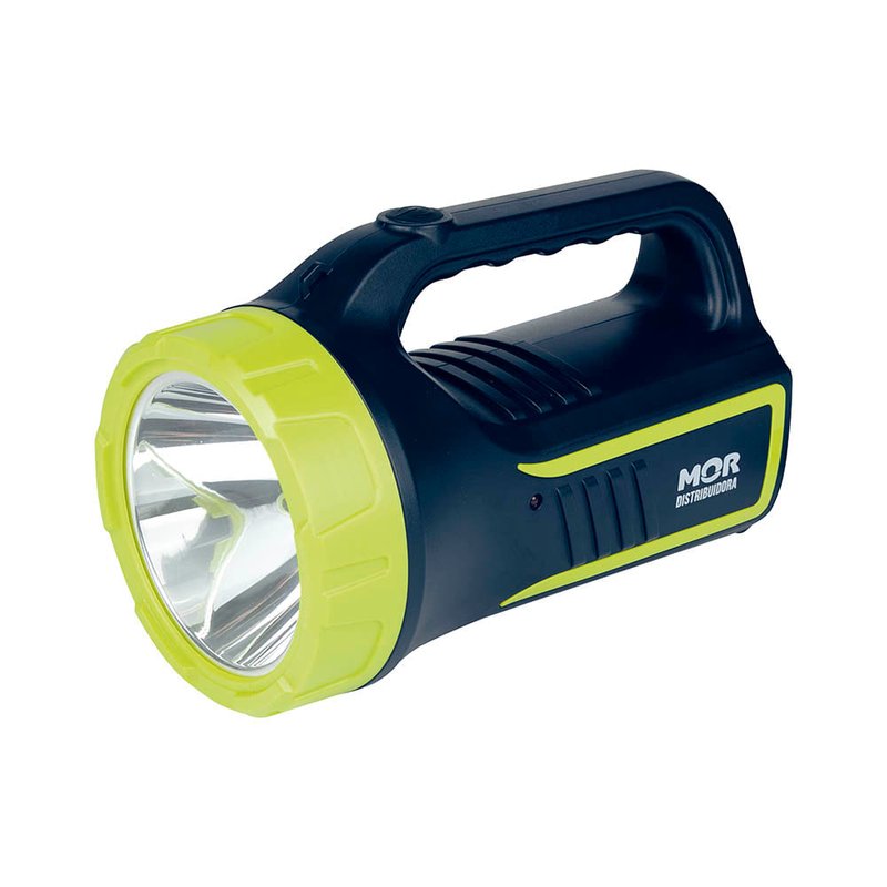 lanterna holofote power led 265 lumens recarregavel mor
