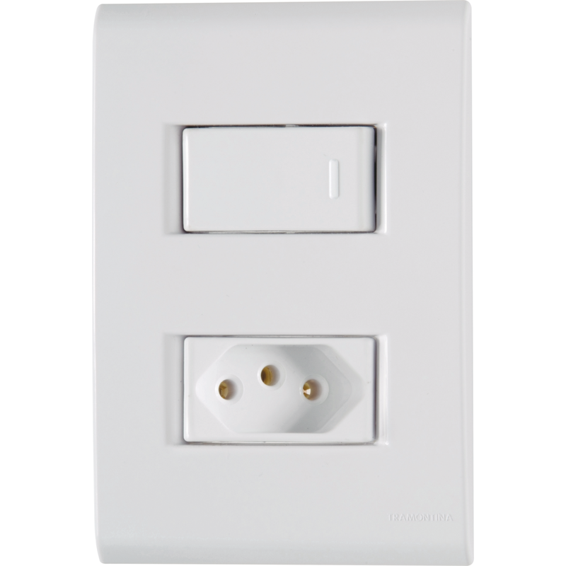 tramontina 1 interruptor simples 1 toamda 2p t cod 189