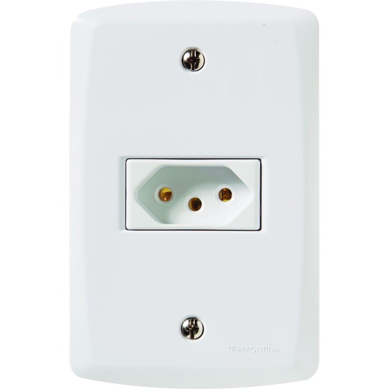 1 tomada 2p t 20 a 250 v lux2 cd 2906