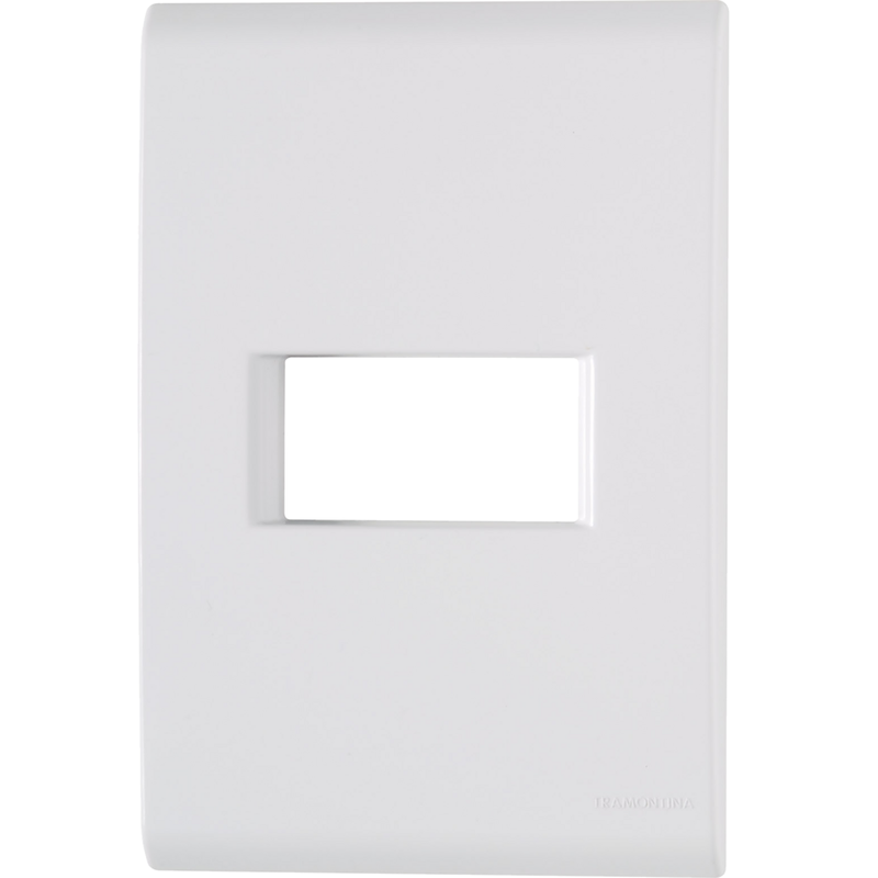 placa 1 posto horizontal 4x2 liz